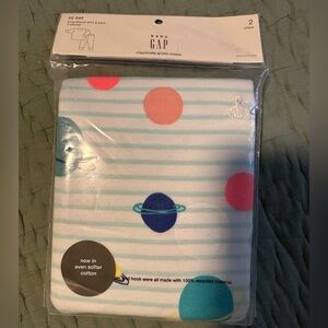 GAP Pajamas with Blue Stripes and Planets